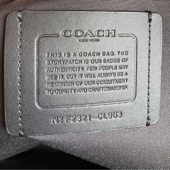 COACH Outlet Ethan Backpack | Black | Satin Nickel | Authentic | 12x17x5 - Picture 15 of 17